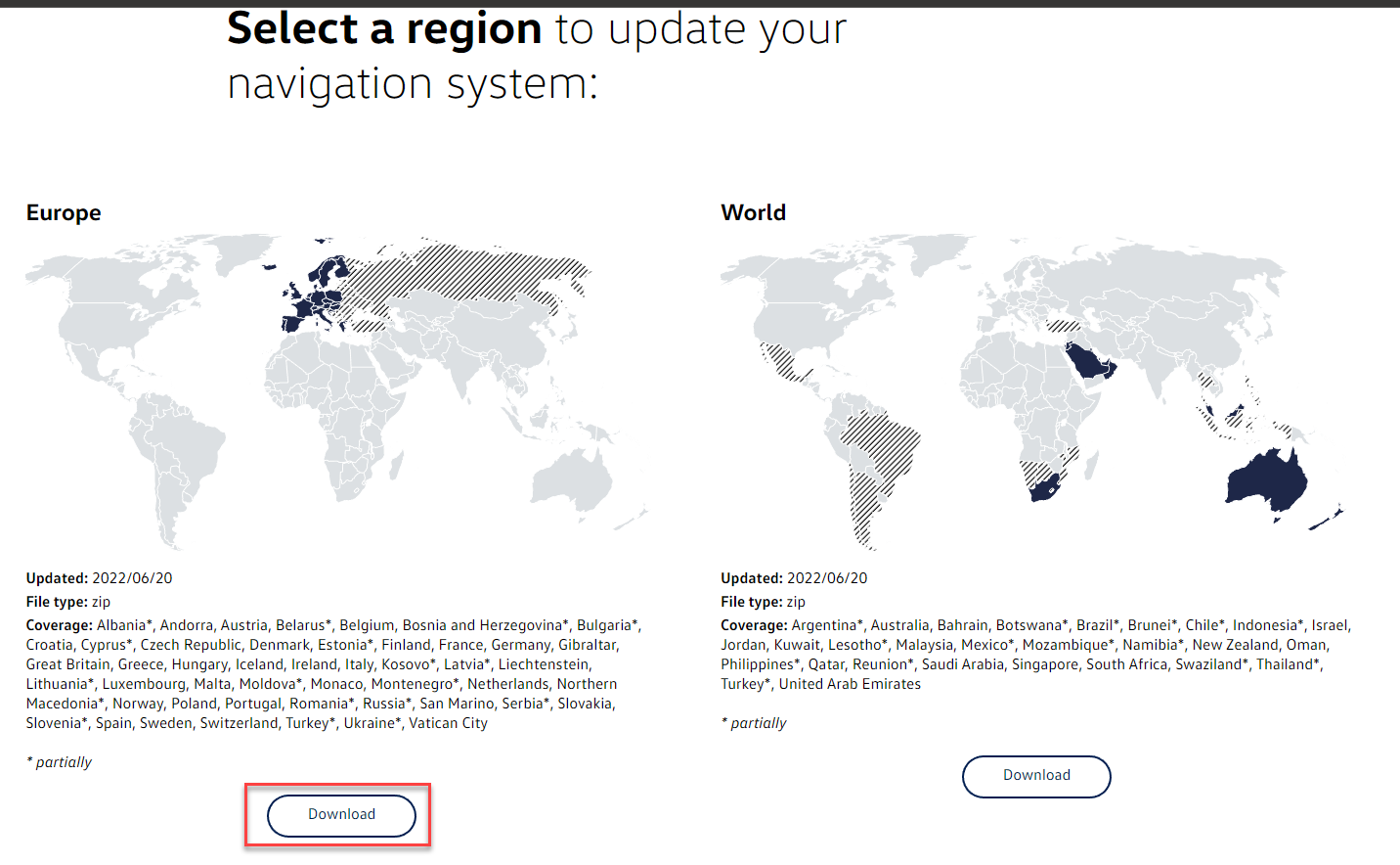 Free Audi MMI Maps and Speedcams Update 2024