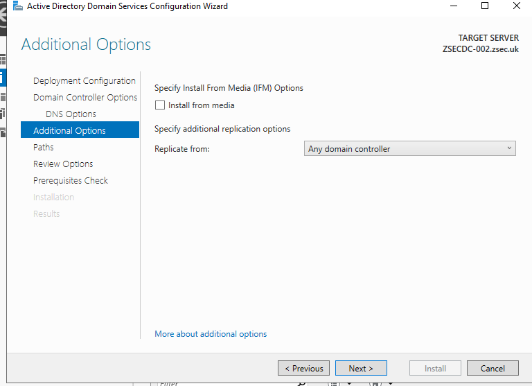 BYODC - Bring Your Own Domain Controller